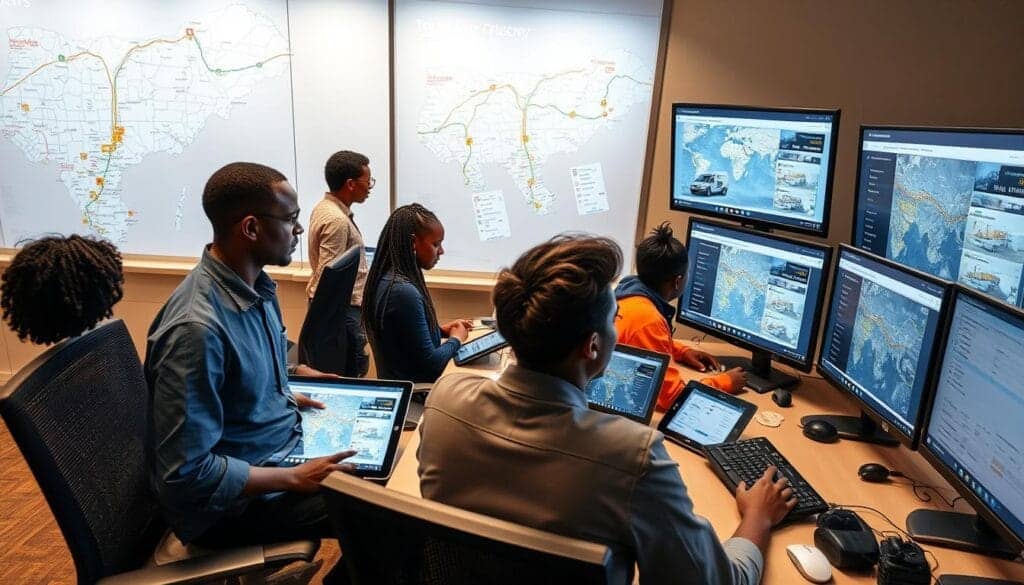 AI-powered route optimization system for delivery services in Nigeria