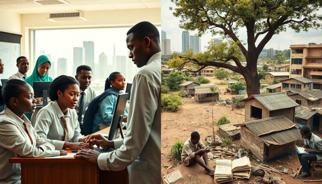digital divide in Nigerian education