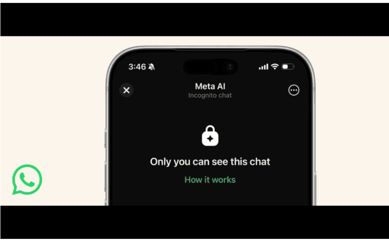 Meta AI Chats on WhatsApp Get Incognito Mode