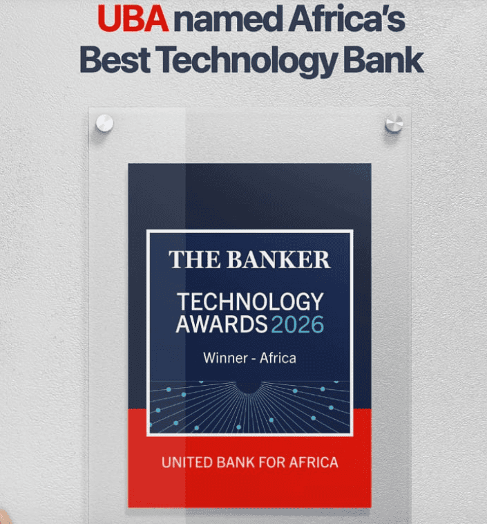 UBA Wins 2026 Banker Technology Award for AI-Powered Banking Innovation UBA Wins 2026 Banker Technology Award for AI-Powered Banking Innovation