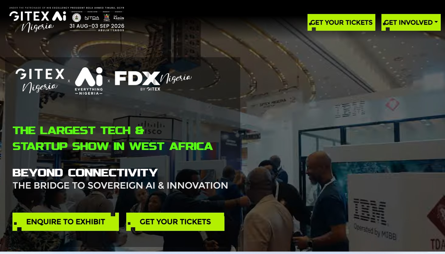 GITEX Nigeria 2026 West Africa’s Largest Tech & Startup Show
