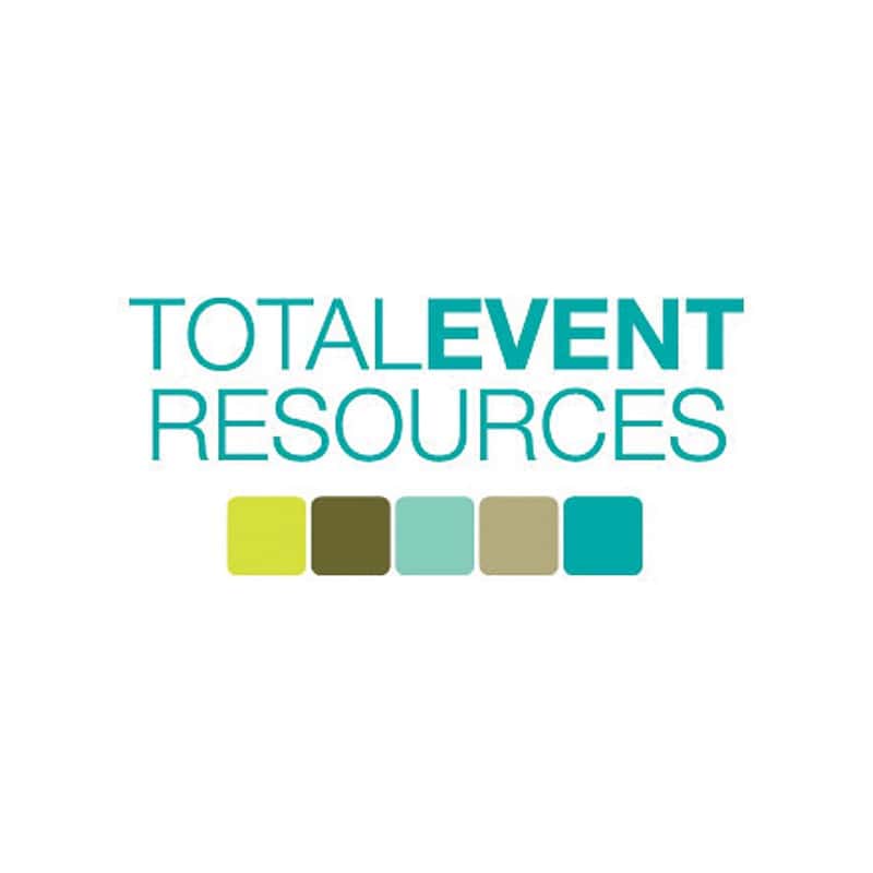 Total Event Resources logo design.