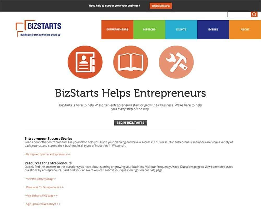 Landing page promoting new membership.