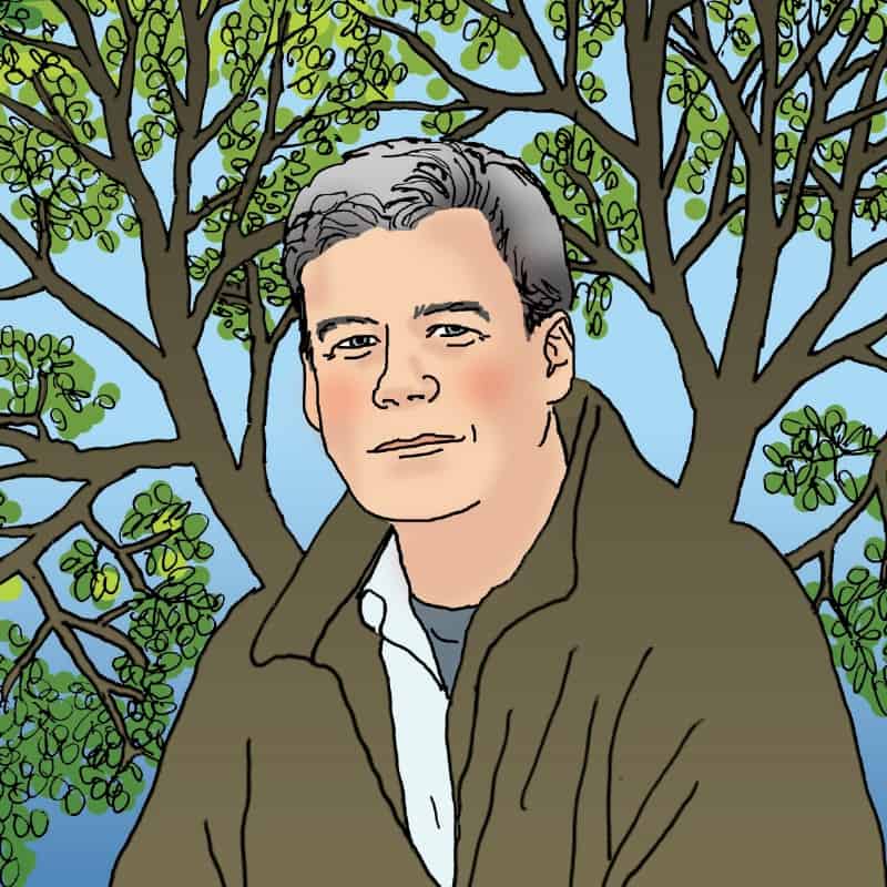 Portrait of Dwayne Sperber, president of Wudeward