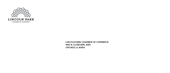 Branded return/reply envelope.