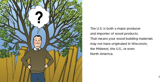 Unsustainable wood imports.
