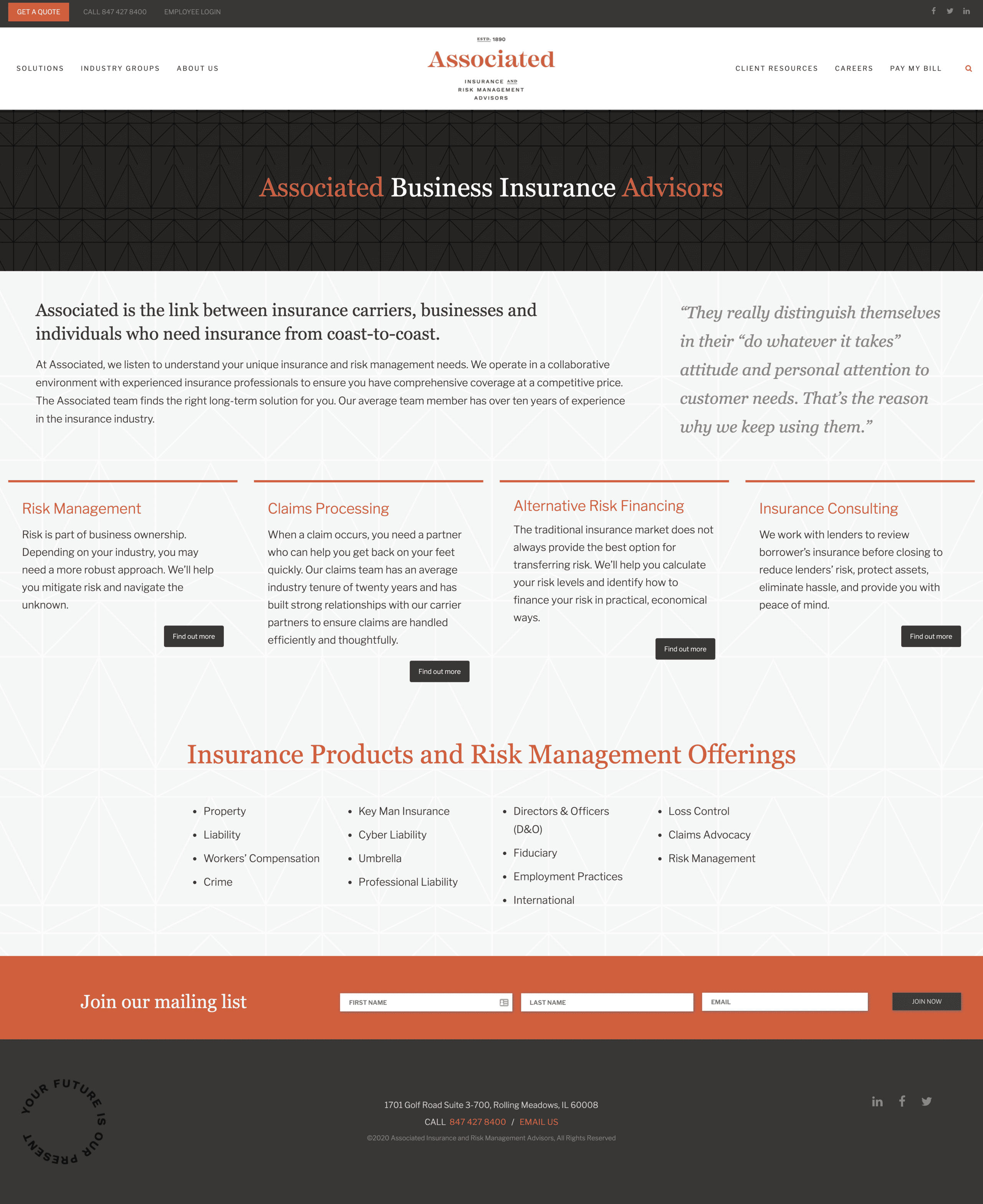 Business Insurance Division.