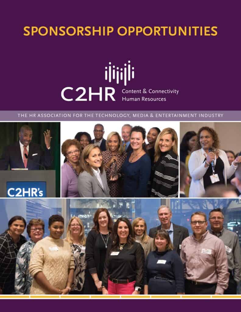 Virtual conference sponsorship campaign collateral, front cover.