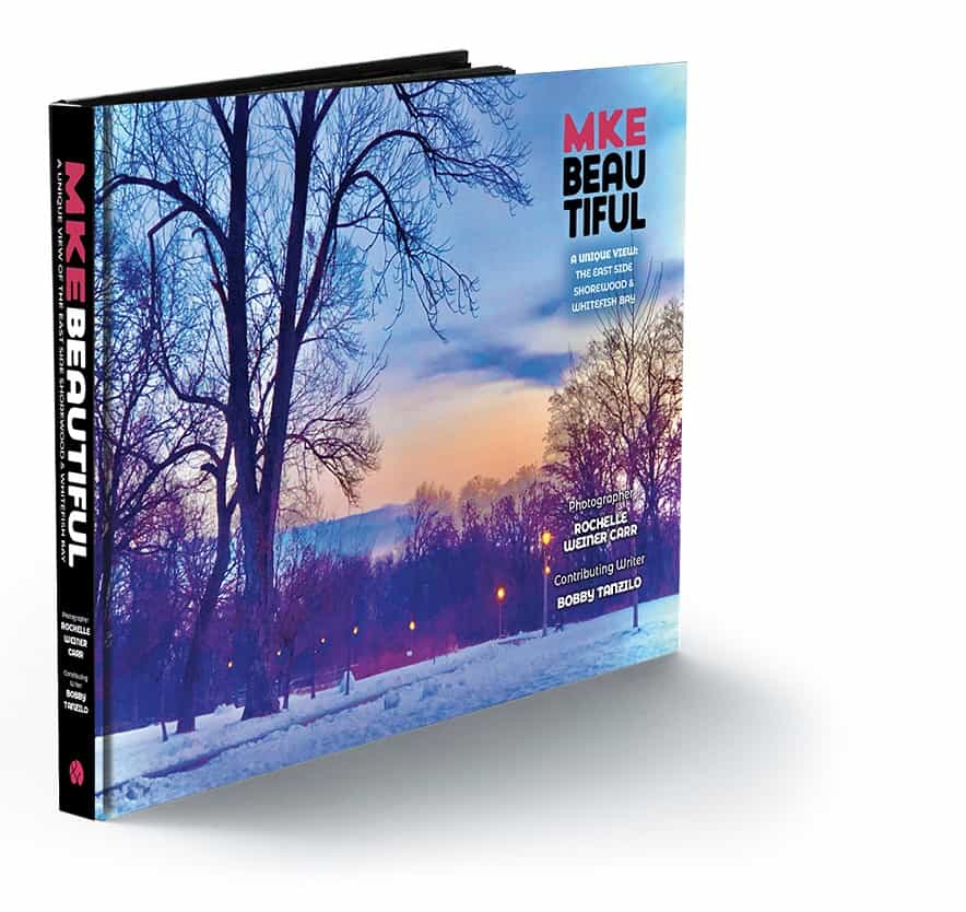 Mockup of Milwaukee Beautiful book.