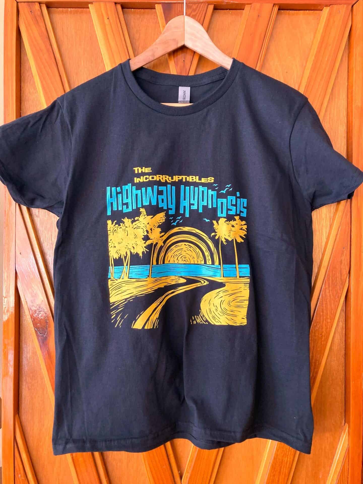 Highway Hypnosis tee shirt, black.
