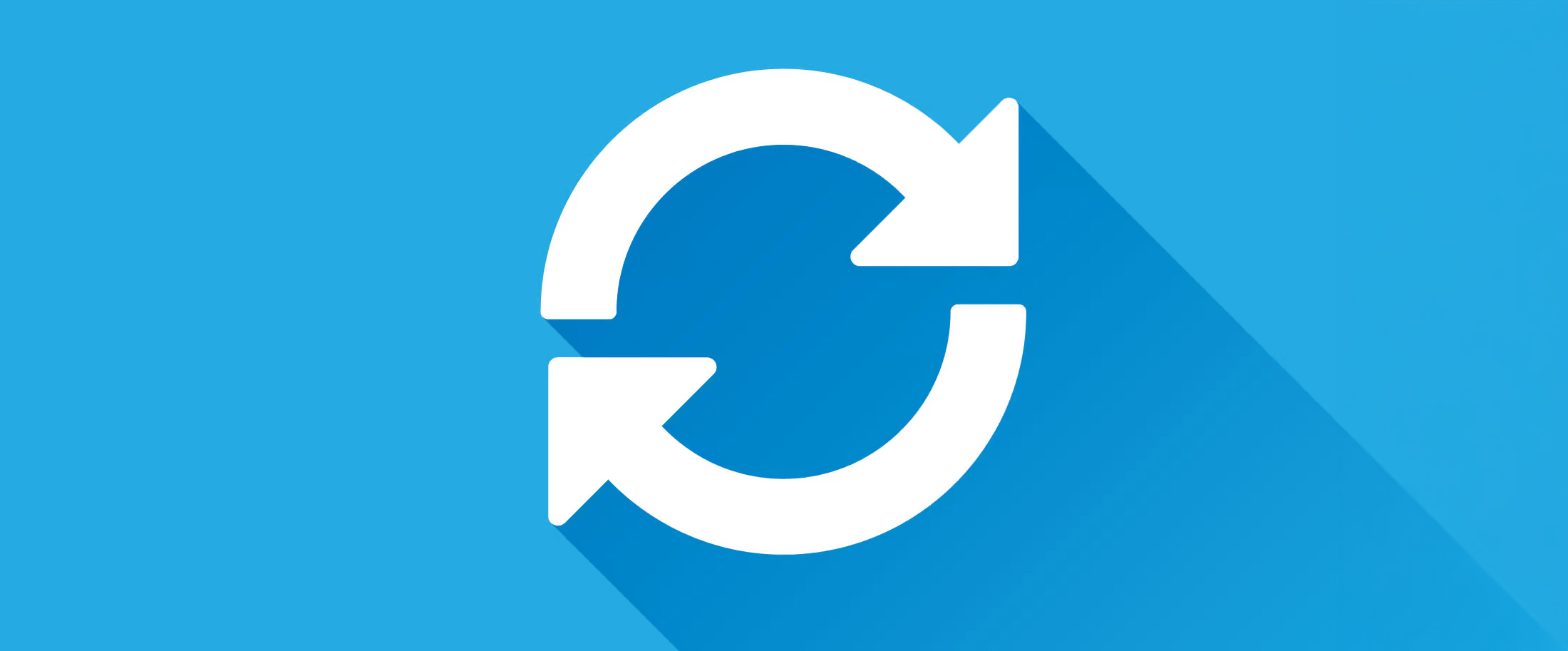 A repeating cycle illustrated with a circle and arrows.