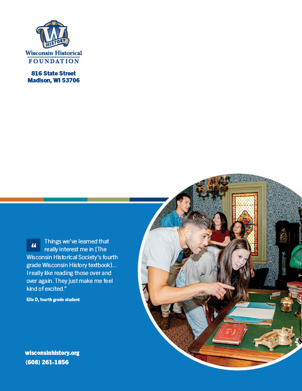 Page 48, back cover with testimonial and inset image.