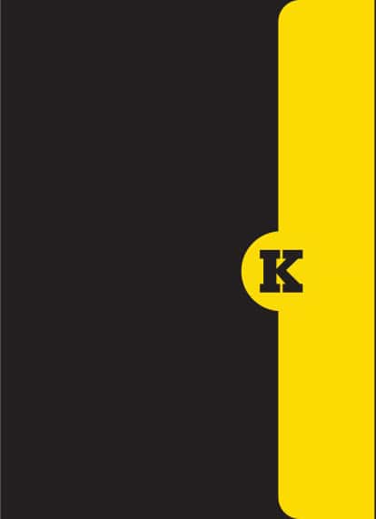 Keeley Construction proposal kit, folder held closed with velcro flap.