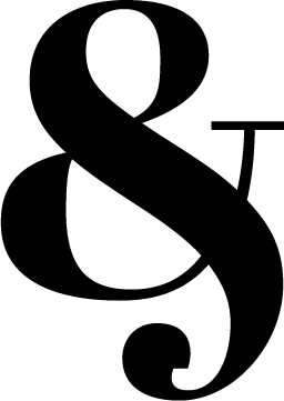 Ampersand in April Fatface font.