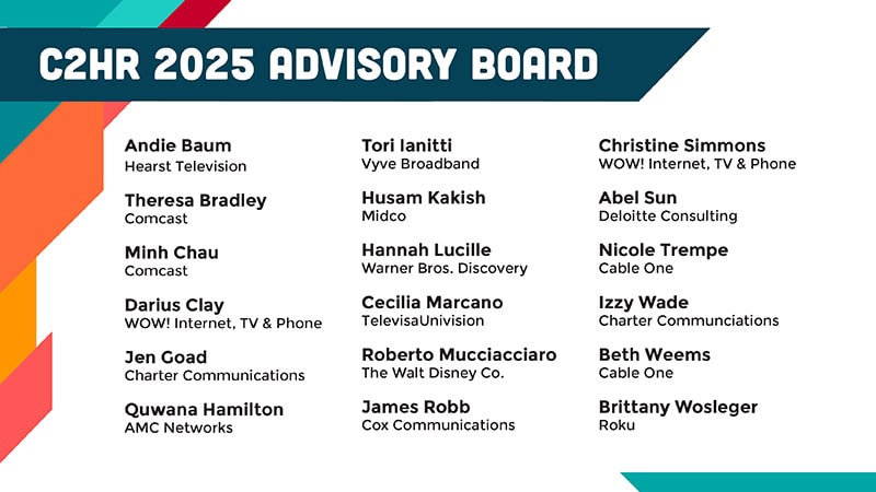 Advisory board name and title listings.