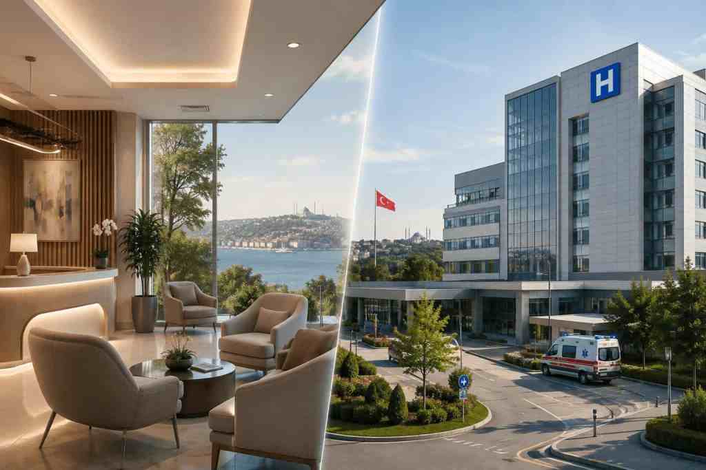 Différence entre une clinique privée et un hôpital privé en Turquie