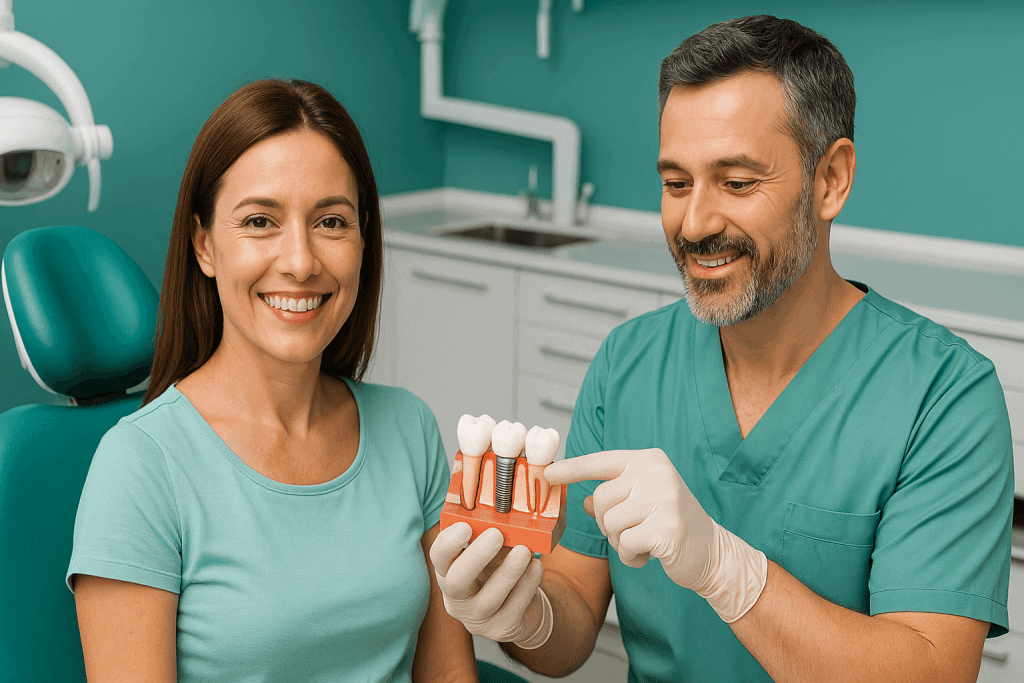 Implants dentaires : indications, techniques, matériaux et durée de vie