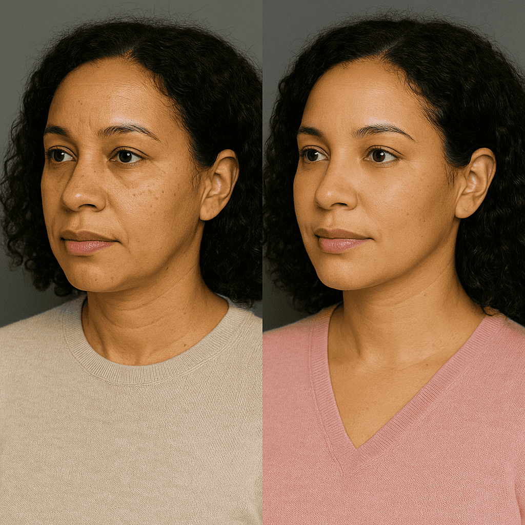 lipofilling visage avant après – rajeunissement naturel grâce à l’injection de graisse autologue