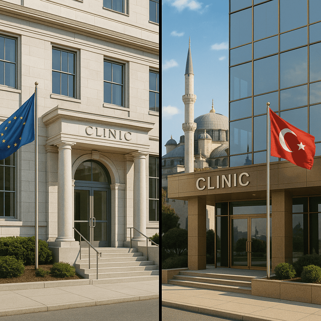 Chirurgie esthétique offerte dans une clinique moderne en Turquie avec un spécialiste européen.