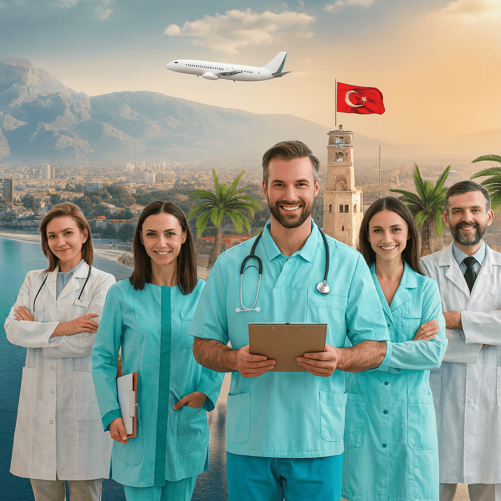 Tensions médicales en Turquie avec équipe de médecins professionnels de BestClinic-Turkey.