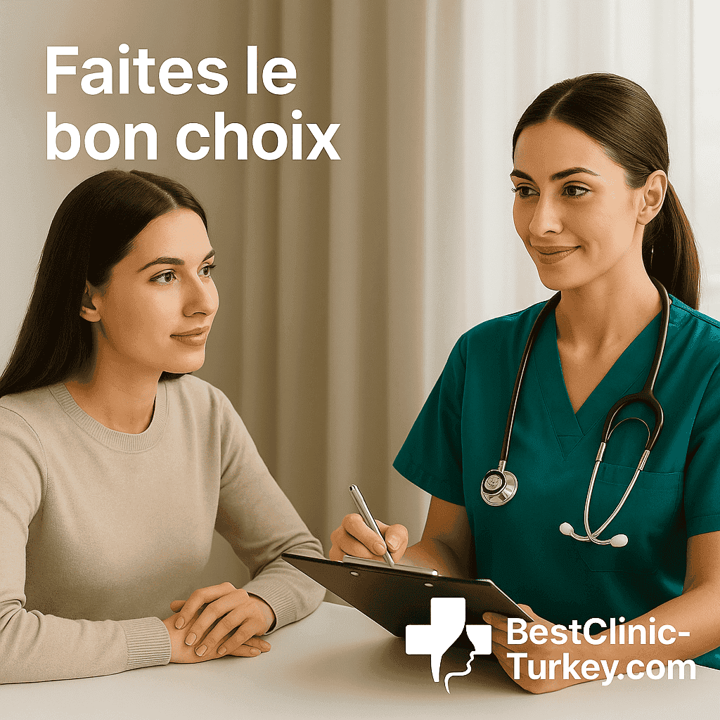 Consultation médicale avant un BBL en Turquie – choix de la meilleure clinique esthétique