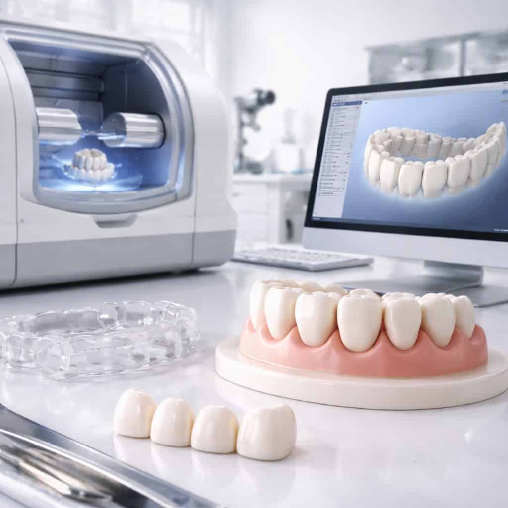 Tecnologia Digital Smile Design (DSD) e simulazione 3D per la progettazione del sorriso
