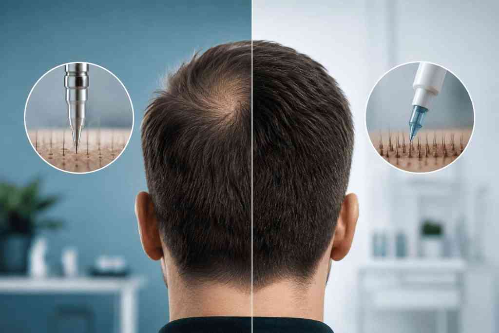 Trapianto di capelli FUE o DHI: quale tecnica scegliere?