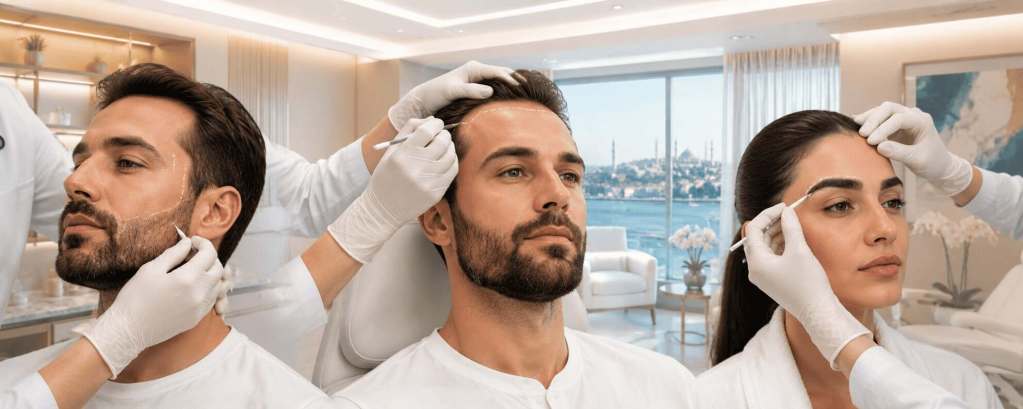 Consultation pour des interventions capillaires en Turquie : greffe de cheveux, de barbe et de sourcils