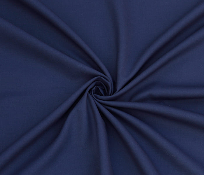 Navy Blue Wrinkle Free Pants Fabric