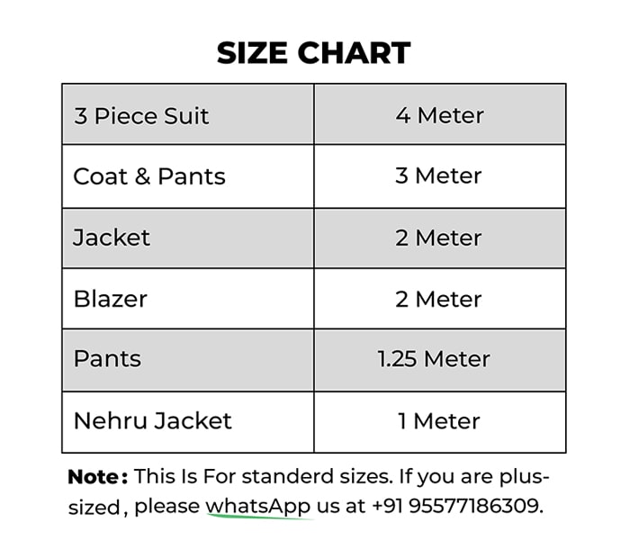 bigreams size chart