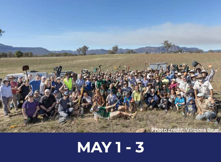 Regent Honeyeater tree Planting Weekend