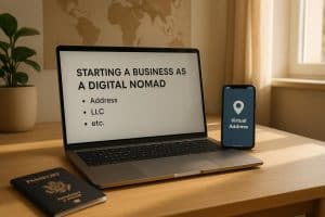 Starting a Business as a Digital Nomad: What You Need (Address, LLC, etc.)