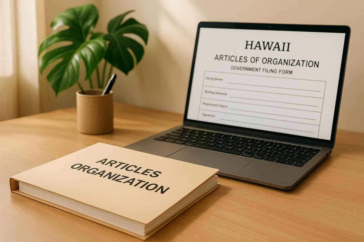 How to File Articles of Organization in Hawaii