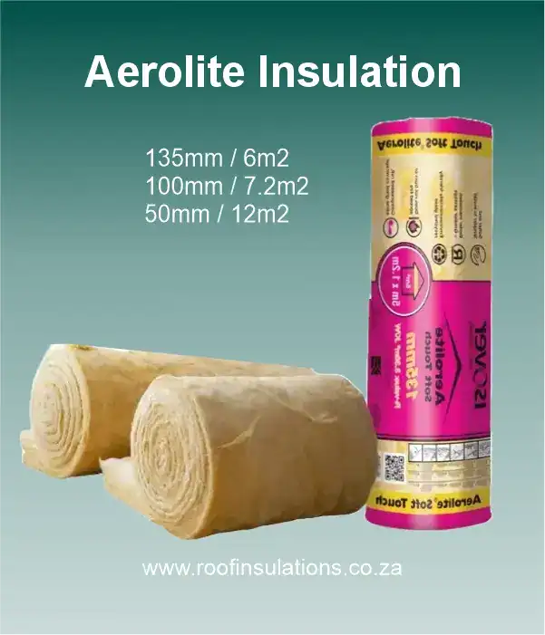Aerolite insulation roll with different thicknesses for energy-efficient home insulation.