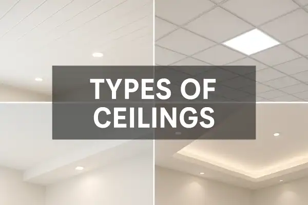 Different Types of Ceilings A Complete Guide for South African Homes & Businesses