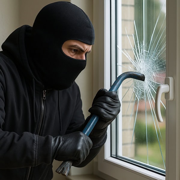 Double Glazed Window Benefits: The Complete South African Guide for Energy Savings, Noise Reduction & Home Comfort 5 One of the best Benefits of Double Glazed Windows is the difficulty to break into homes