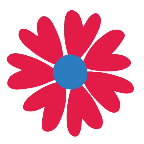 Hanácké žonglérské Sčoch květina