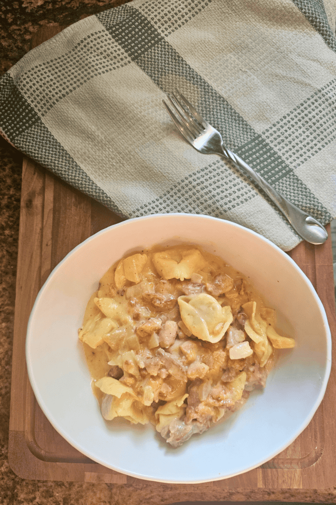 Comfort In a Bowl: Chicken Bacon Tortellini Pasta