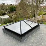Skylight window installation for improved natural light and energy efficiency.