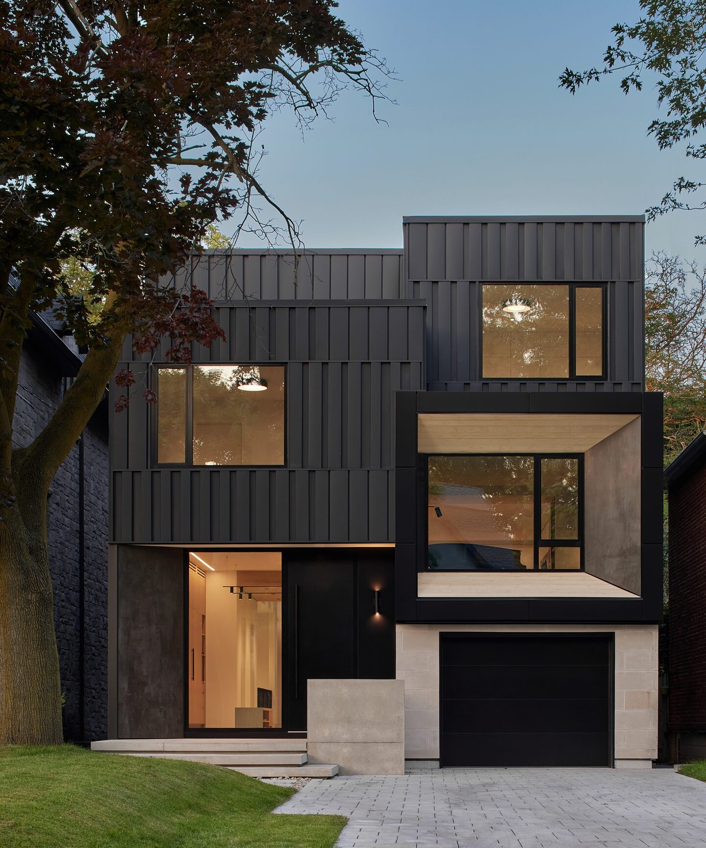 Mars House by Dark Tools & Studio Lau - Kuzko Caliber Exterior Wall Sconce