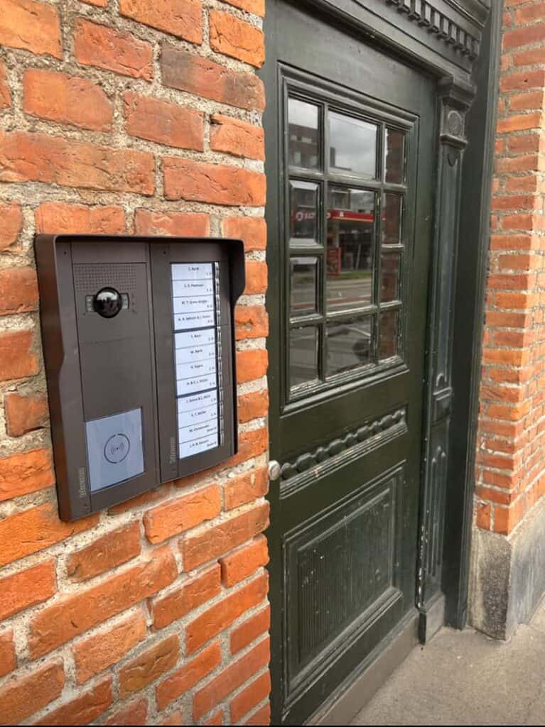 Dørtelefon til lejligheder