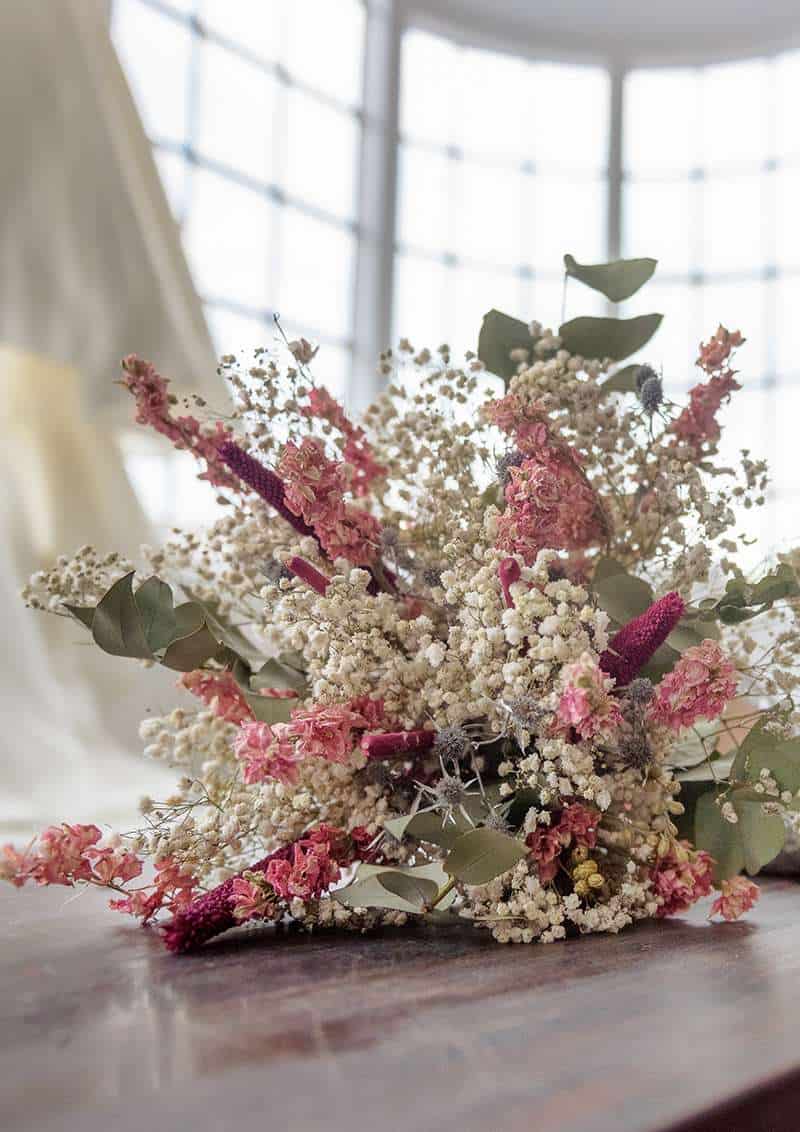 wedding floral decorations dried flowers arrangements
