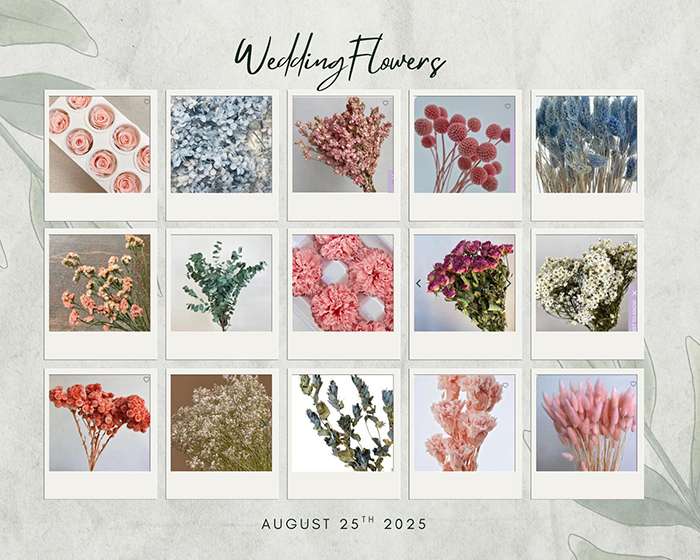 wedding flowers mood board planning wedding florals