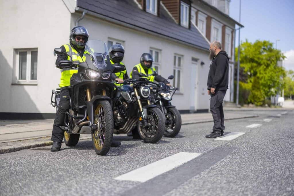 Motorcykler på vej