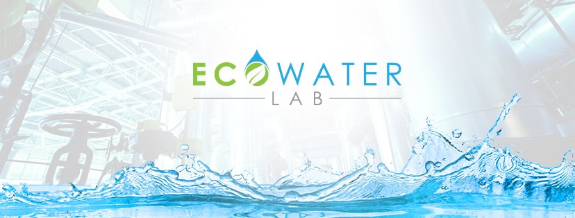 Logo d'Ecowater Lab, spécialiste en traitement des eaux et systèmes HVAC à Terrebonne.