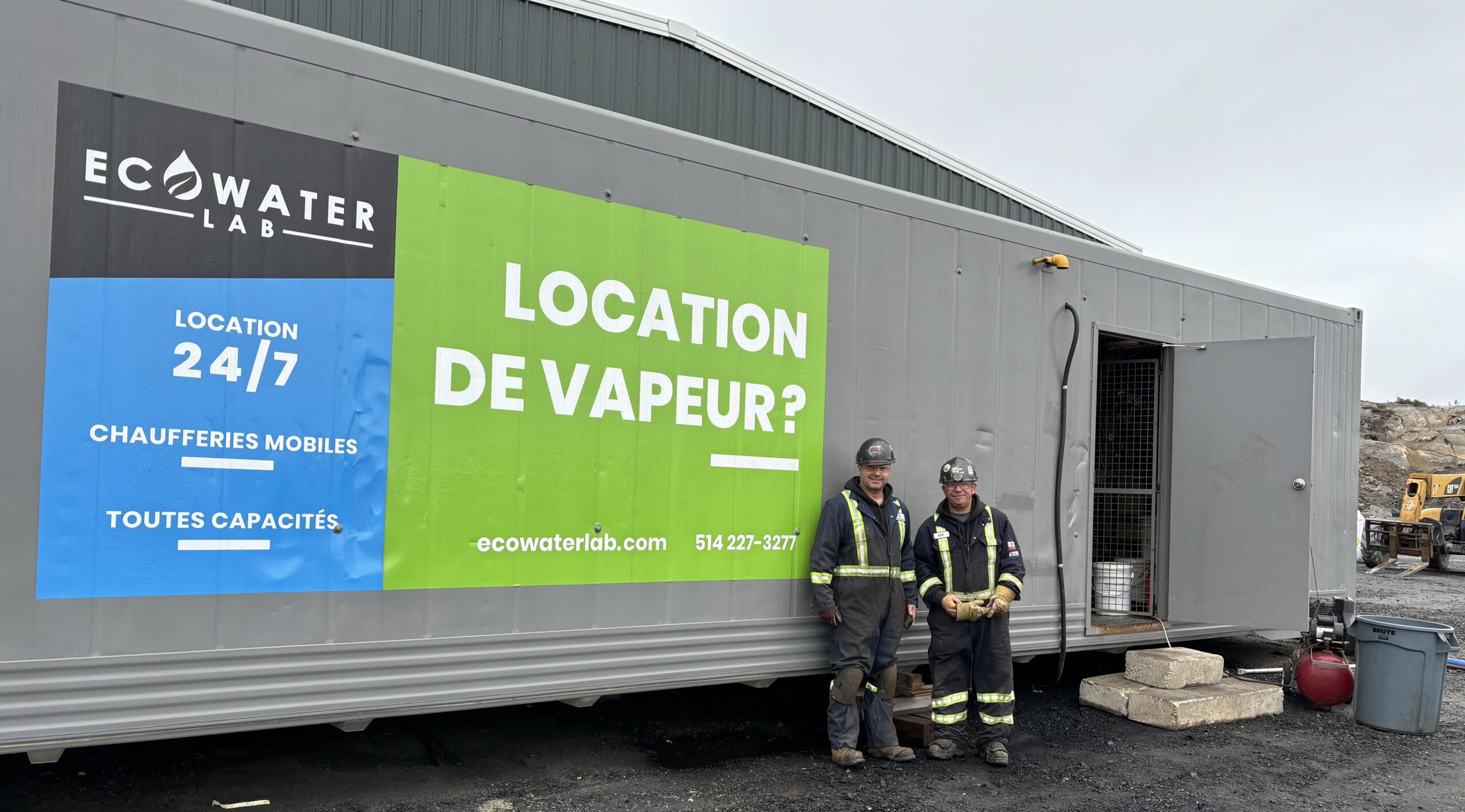 Location de chaudière mobile