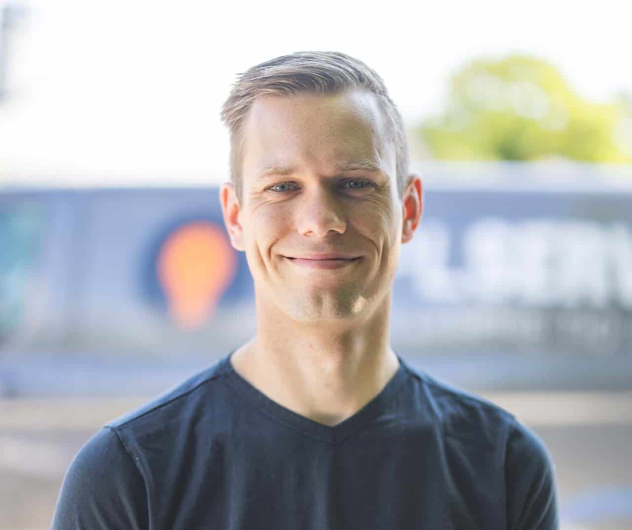 Martin møder dig altid med et smil