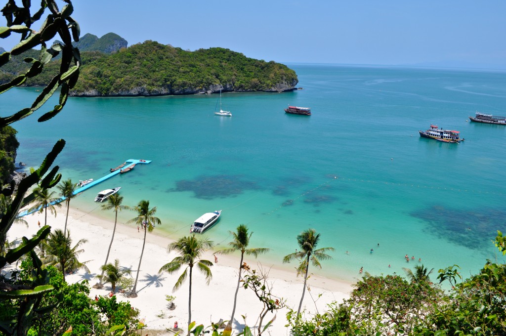 Ang Thong National Park beach 1024x680 1 [Récit de voyage] 15 jours en Thaïlande toute seule: itinéraire, avis, conseils
