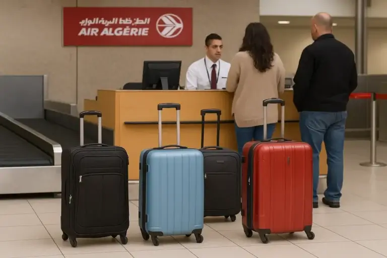 peut-on prendre 2 bagages en soute air algérie