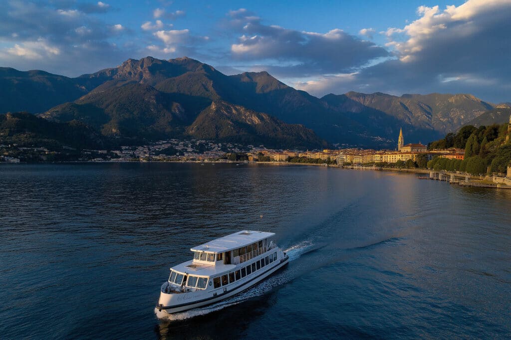 Naviguer sur le Lario : guide complet du ferry sur le lac de Côme 3 arrets ferry lac de come